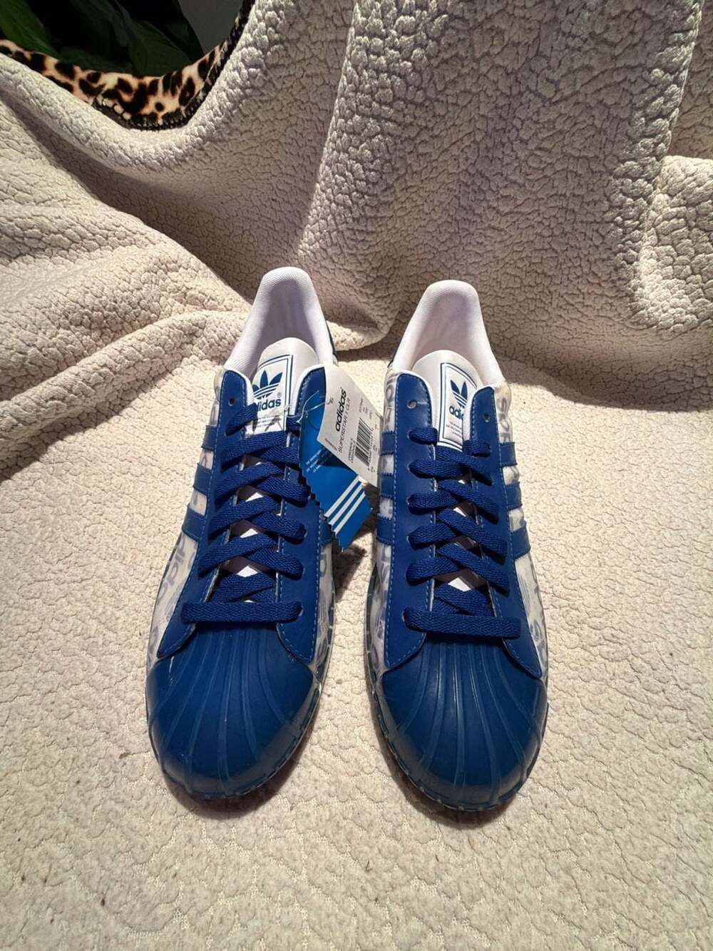 Adidas Superstar I CLR Blue White Sneakers